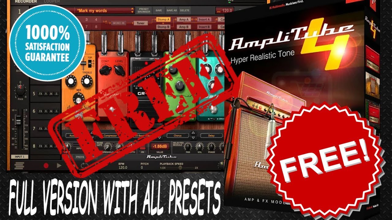free download AmpliTube 5.7.1